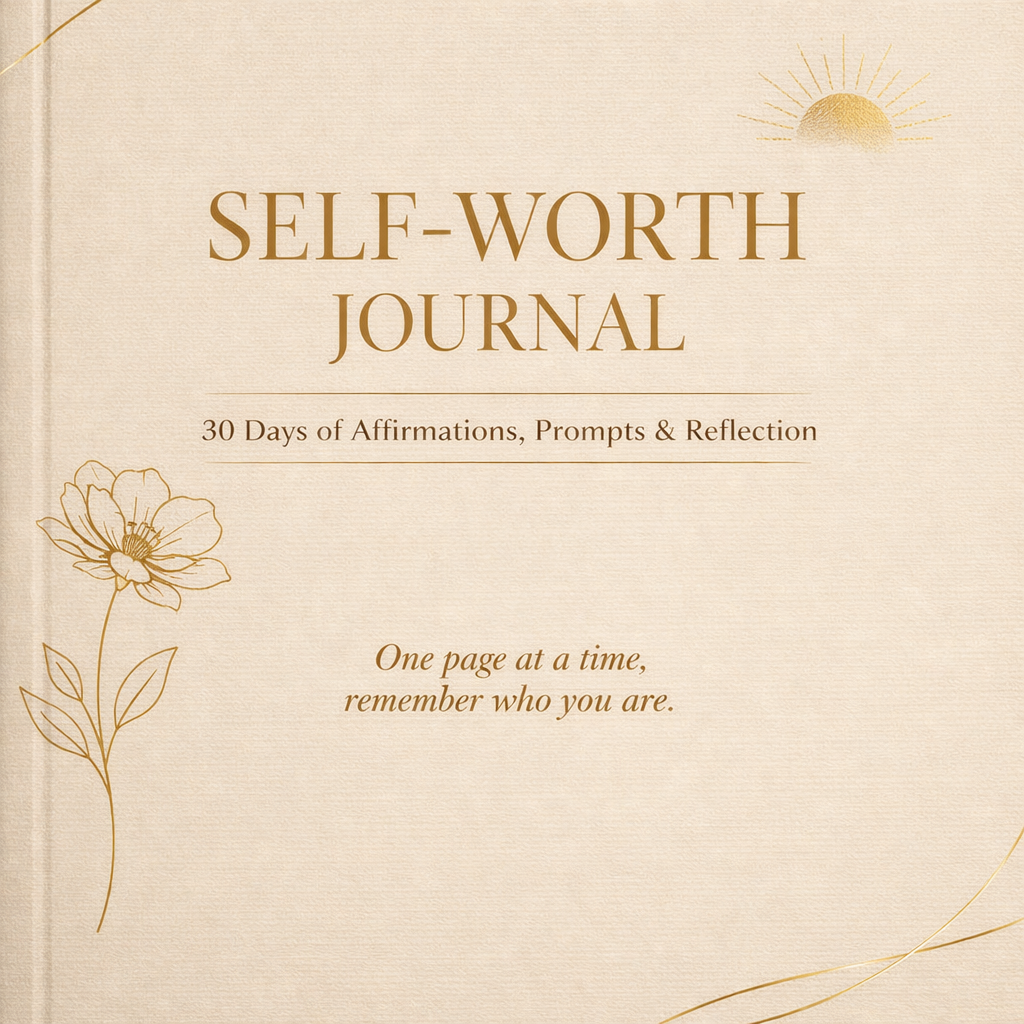 30 Days Self Worth Journal